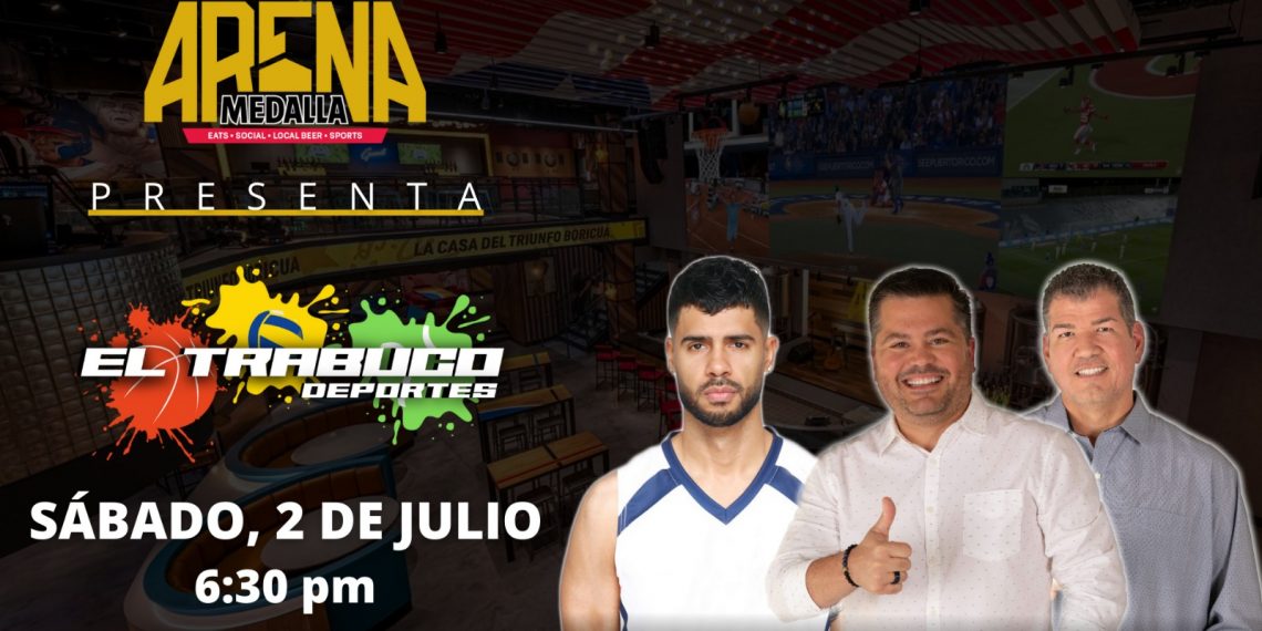 Estrena en julio el programa «Arena Medalla presenta El Trabuco Deportes»