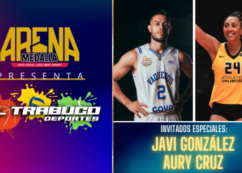 Arena Medalla presenta El Trabuco Deportes: Javi González y Aury Cruz