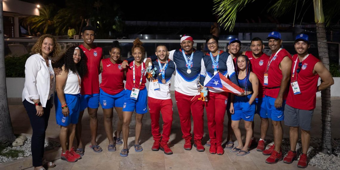 SUMAN CUATRO MEDALLAS MÁS AL MEDALLERO BORICUA EN SANTA MARTA 2022