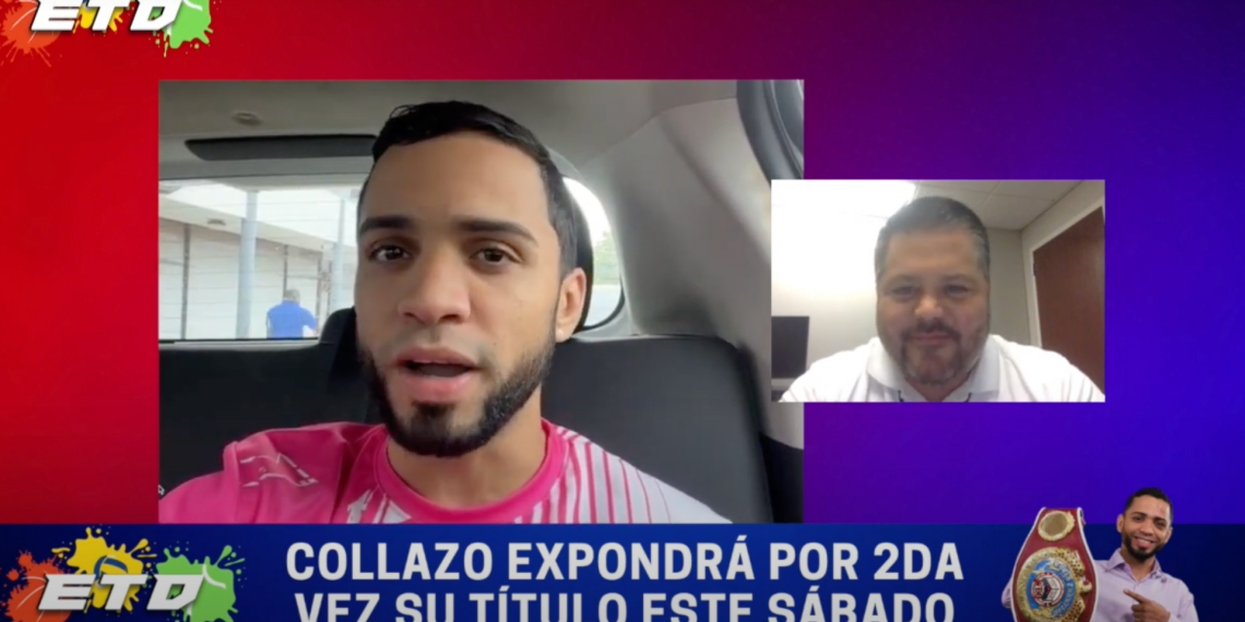 Entrevista | Listo Oscar Collazo para su segunda defensa contra Reyneris Gutiérrez