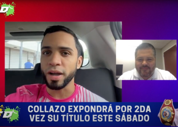 Entrevista | Listo Oscar Collazo para su segunda defensa contra Reyneris Gutiérrez