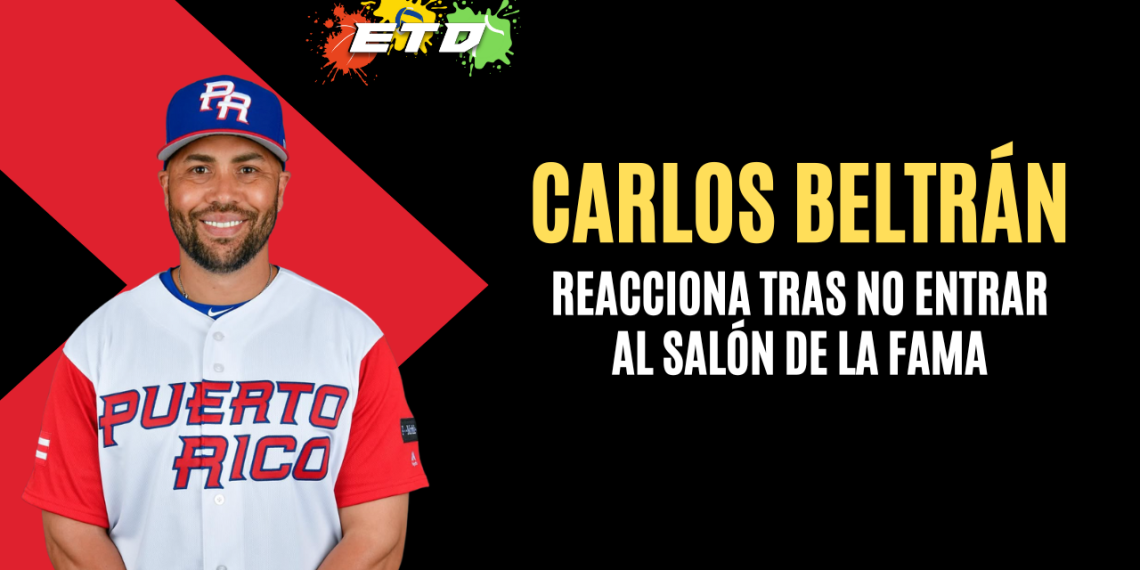 ENTREVISTA COMPLETA | REACCIONA CARLOS BELTRÁN TRAS NO ENTRAR AL SALÓN DE LA FAMA