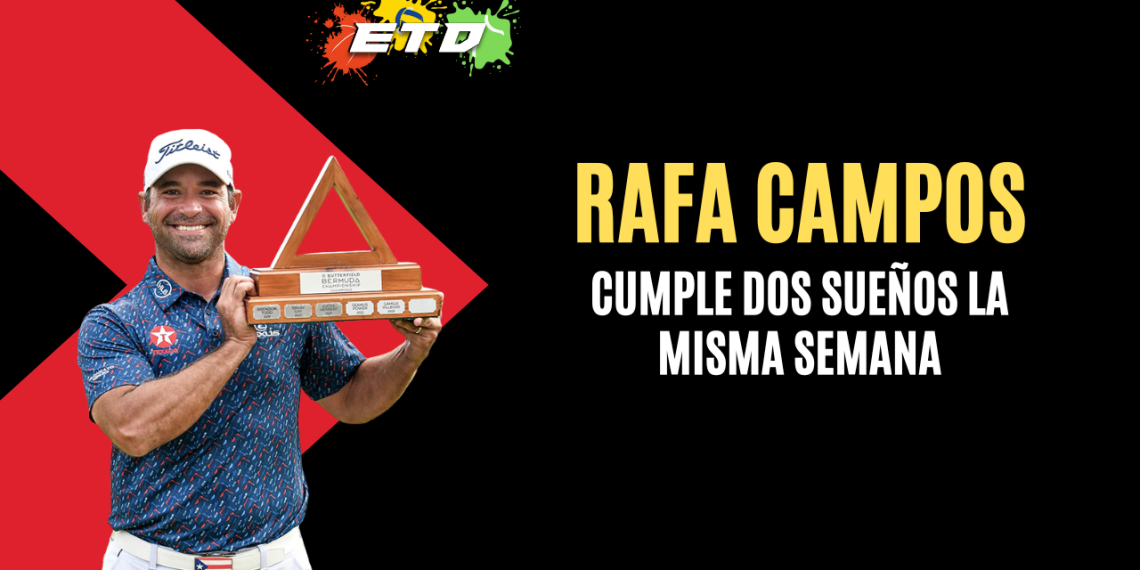 COMO HISTORIA DE NETFLIX: RAFA CAMPOS CUMPLE DOS SUEÑOS LA MISMA SEMANA