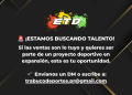 OPORTUNIDAD DE EMPLEO: ESTAMOS EN BUSCA DE TALENTO