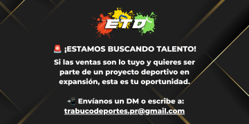 OPORTUNIDAD DE EMPLEO: ESTAMOS EN BUSCA DE TALENTO